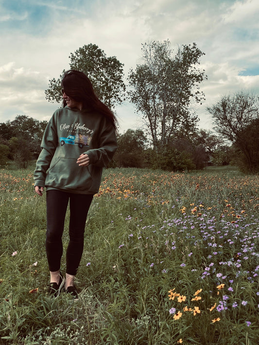 Logo Hoodie: Olive