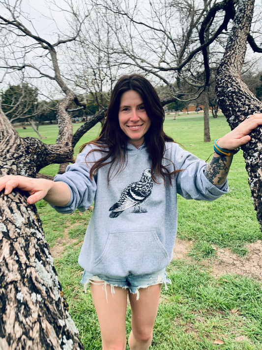 Pigeon Hoodie: Abigale