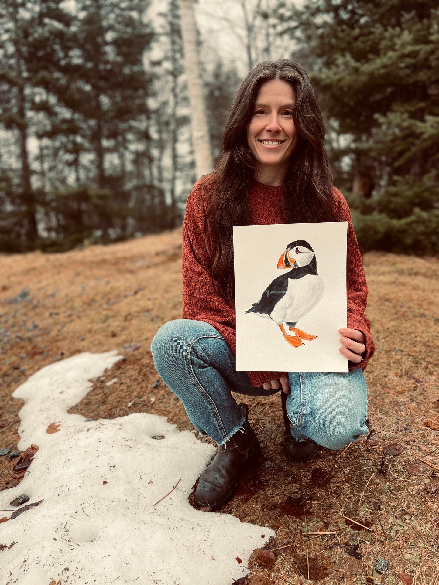 Puffin Tote: Perlican