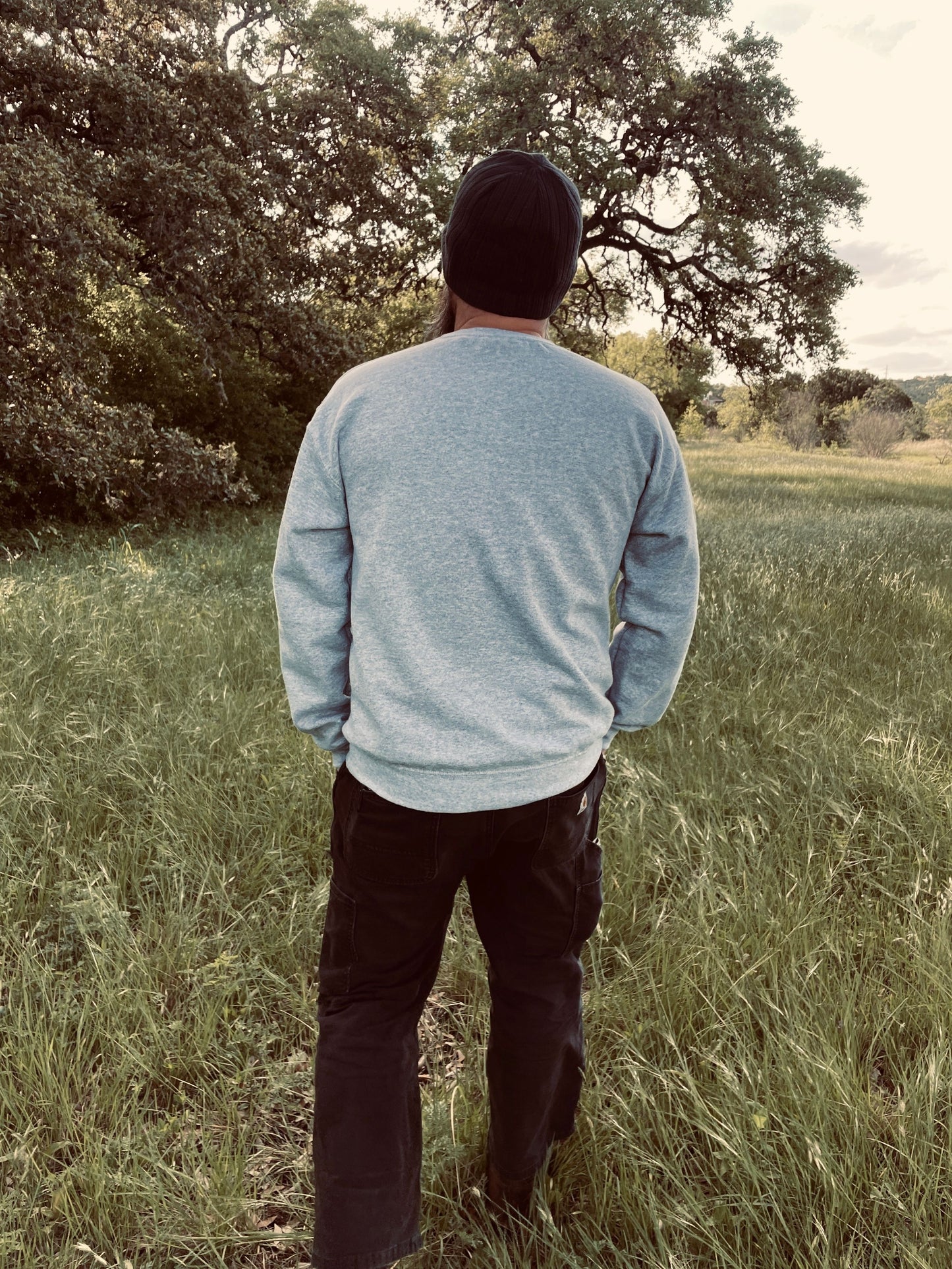 Logo Sweatshirt: Olive