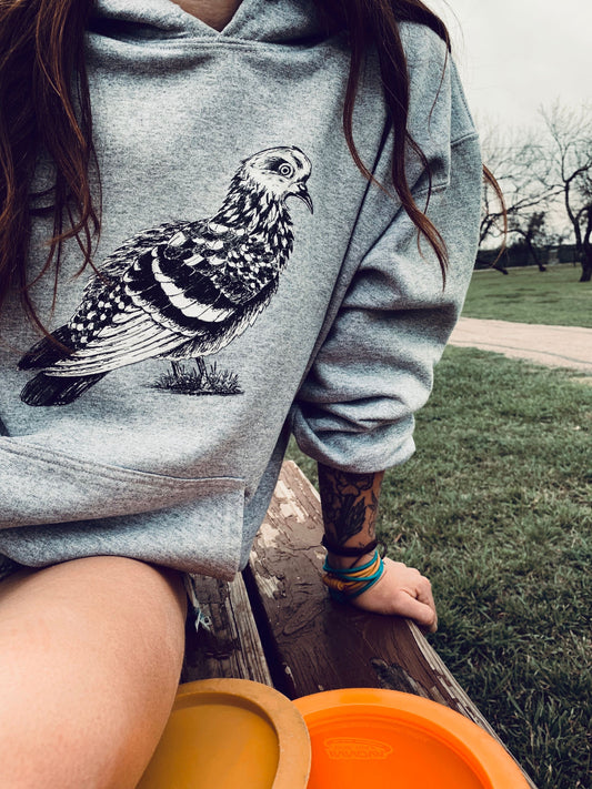 Pigeon Hoodie: Abigale