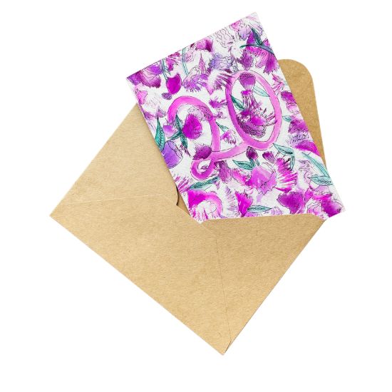 Custom Birthday Card · Floral · Watercolour