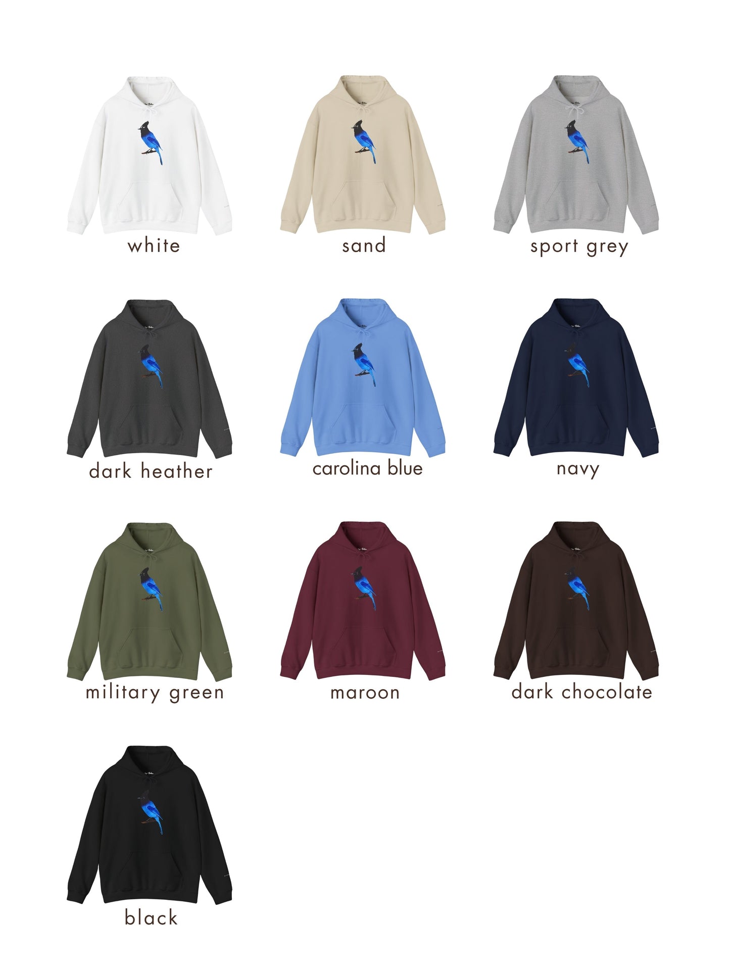 Steller's Jay Hoodie: Sicamous