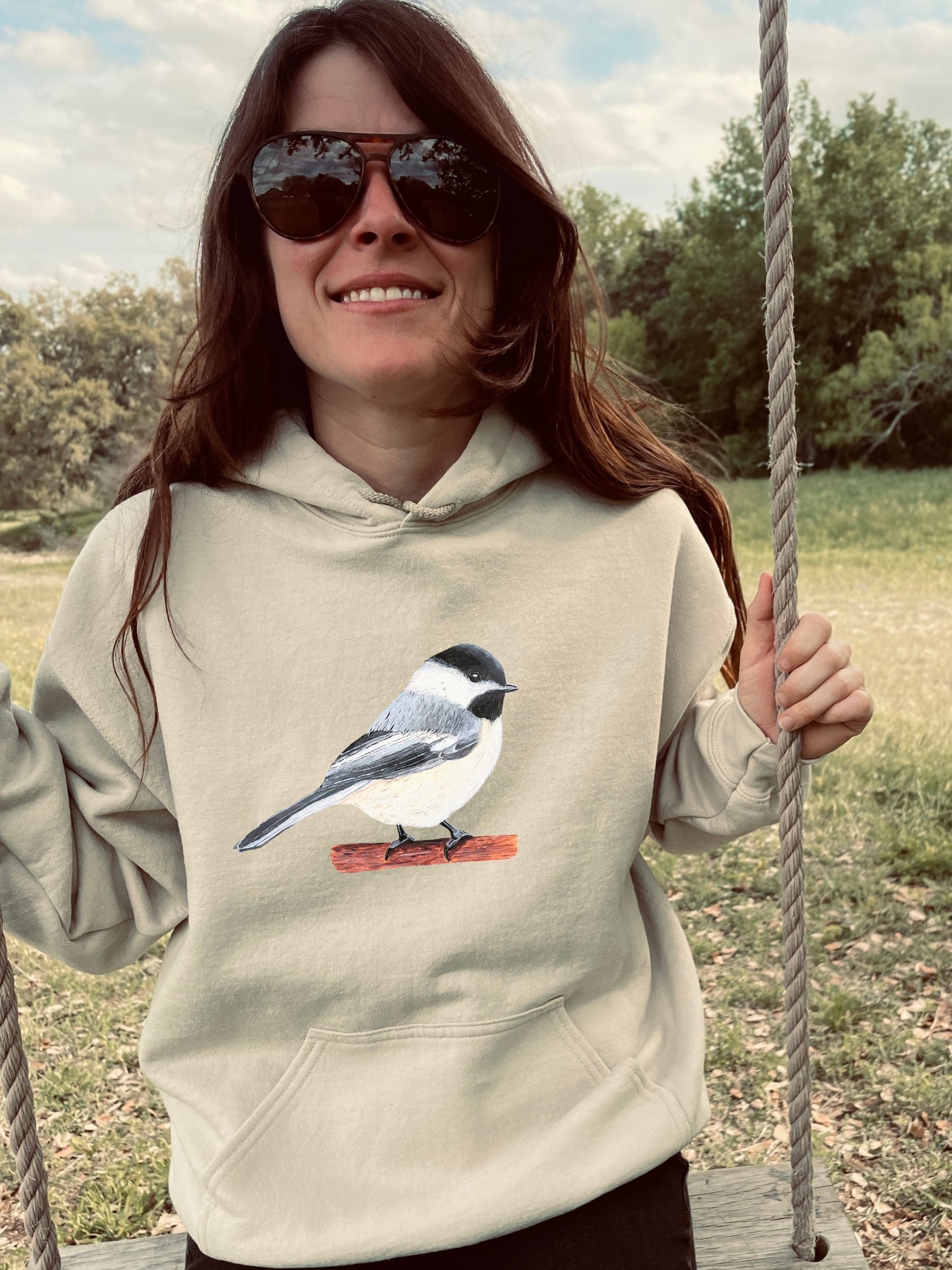 Black-Capped Chickadee Hoodie: Hanwell