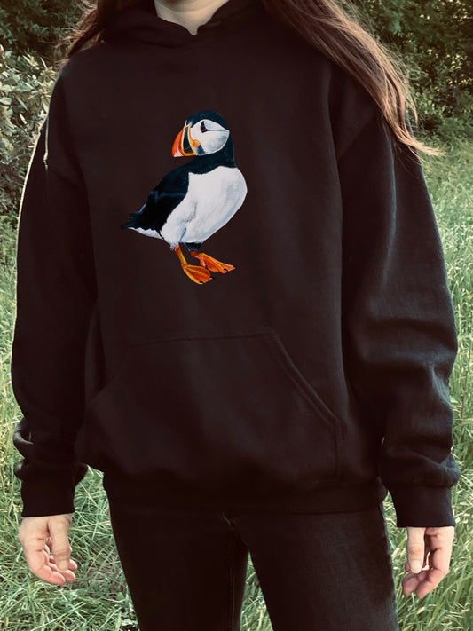 Puffin Hoodie: Perlican
