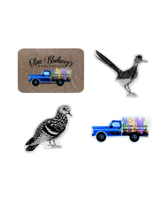 Sticker Bundle - Set of 4