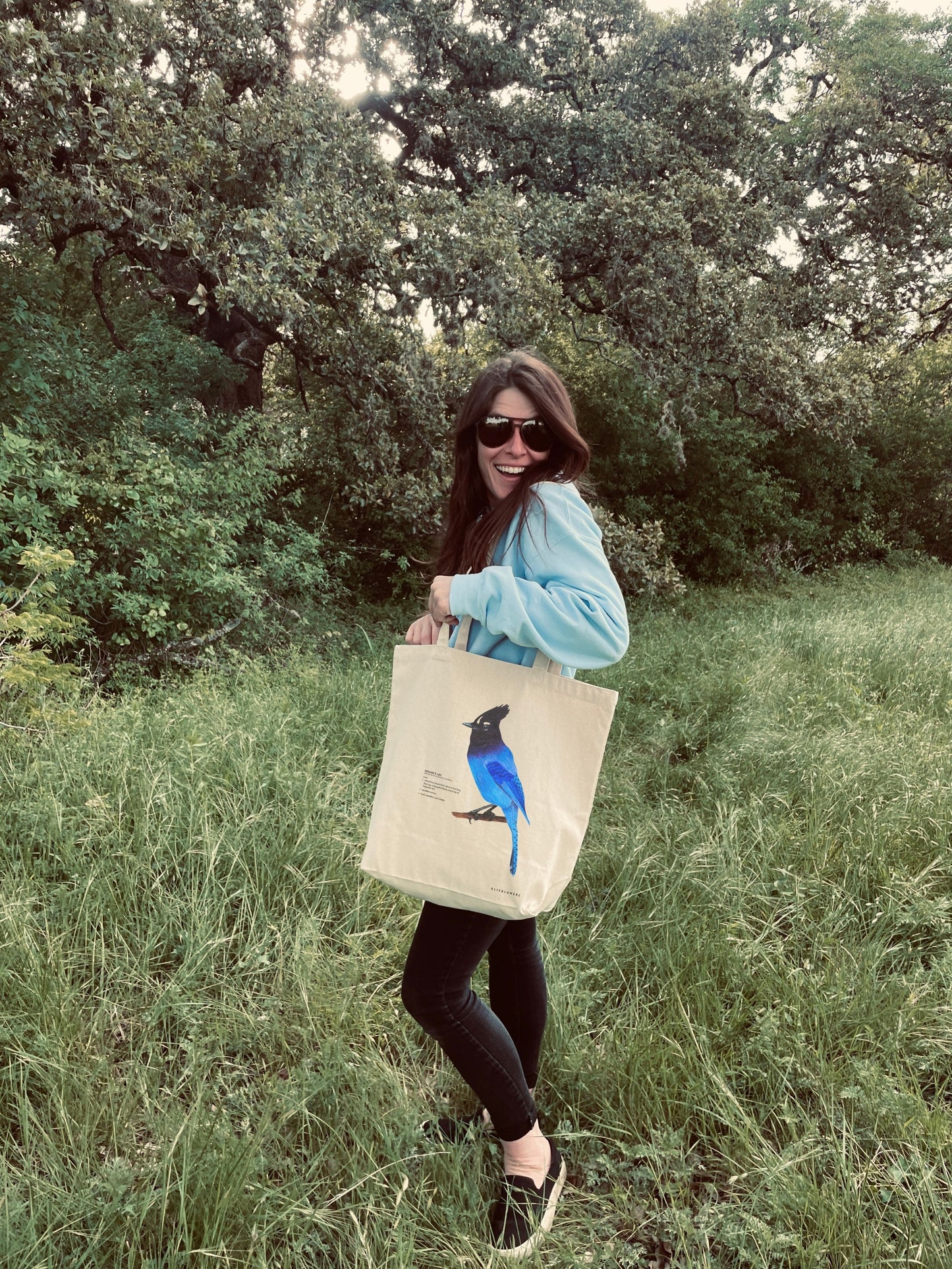 Steller's Jay Tote: Sicamous