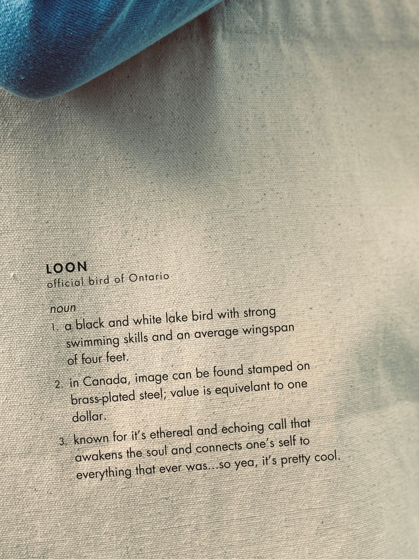Loon Tote: Lennox